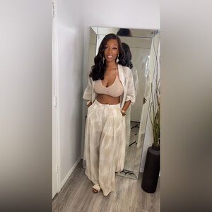 Zara 2 pieces Pants Co-ord set